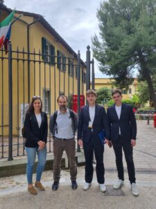 FAU doctoral students visited a colleague at the EELISA partner university in Pisa to discuss further joint projects.
